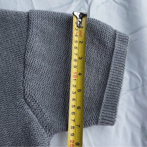 ELK The Label Short Sleeve Chunky Knit Wool Knit Dress/Sweater S/M - Picture 16 of 17